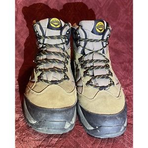 50 PEAKS Mens Size 13 Suede Hiking Trail Boots Waterproof Excellent Condition